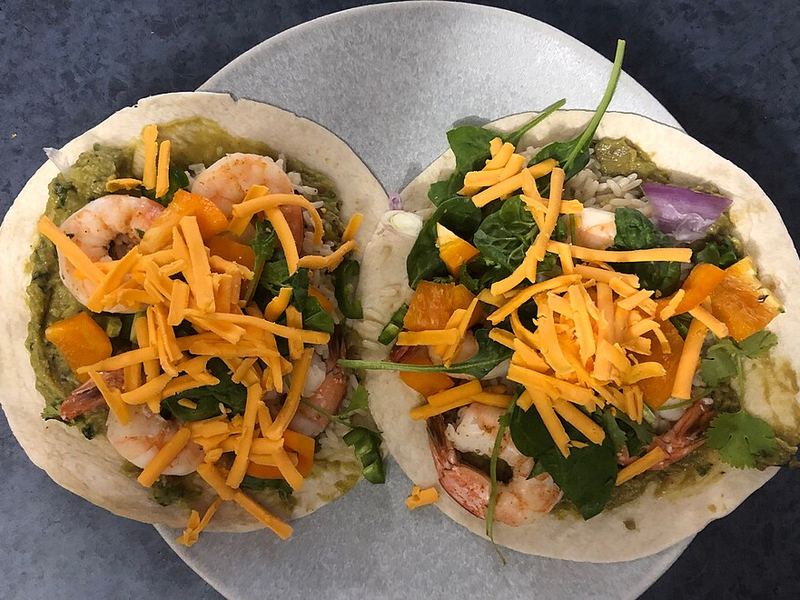 Tacos crevettes